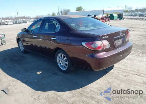 2004 Lexus Es 330 из США, поврежденный, VIN JTHBA30G240008772